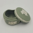 Wedgwood - Green Jasper ware - Trinket Box