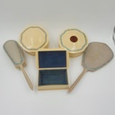 French Ivory Vanity Set lot 1
