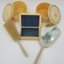 French Ivory Vanity Set lot 1