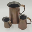 Antique French Copper Pitcher set