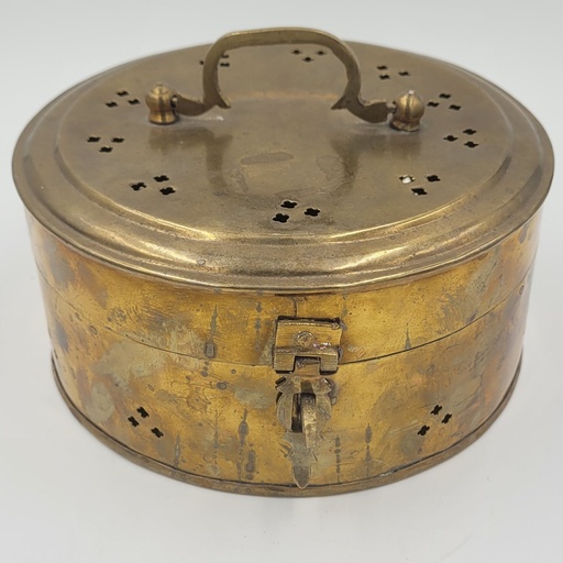 Brass Container - Cricket Box